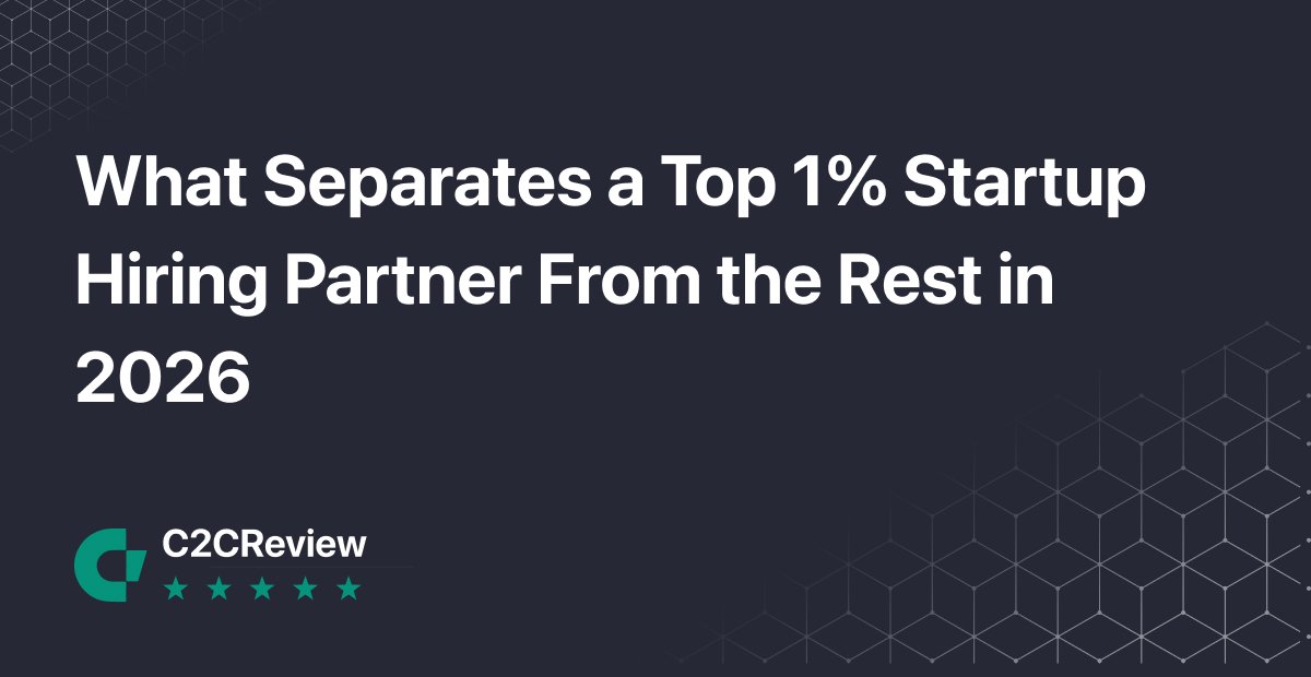 What Separates a Top 1% Startup Hiring Partner From the Rest in 2026